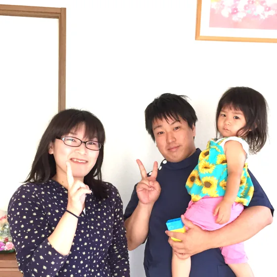 ようこさんご家族と院長